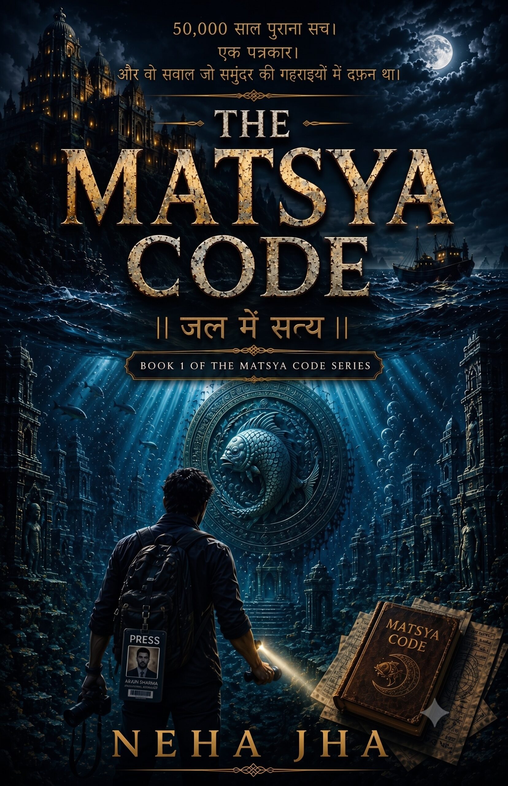 The Matsya Code — front cover